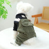 Pet Ring Dog Cat Clothes New Corduroy by My Store