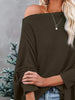 Waffle Knit Boat Neck T-Shirt by Simply Love