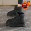 Women’s Warm Fleece-Lined Snow Boots – Casual Winter Anti-Slip Ankle Boots by FitiqueFit
