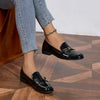 Women’s Patent Leather Square Toe Shoes by FitiqueFit