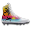 "Beach" Under Armour Highlight MC Cleats by Stadium Custom Kicks