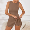 Women’s High Neck Tennis Dress by FitiqueFit