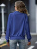 Simple White Zip Up Collared Neck Raglan Sleeve Jacket Comfortable Versatile Casual Women Wear by Stevvex