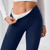 Fleece-Lined Thick Cashmere Winter Leggings by FitiqueFit
