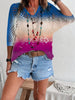 Women's Batwing-Sleeve Sweater – Hollowed-Out 3D Knitted Print Relaxed Fit by FitiqueFit