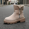 Women’s Plush Snow Boots – Warm Waterproof Winter Boots (Plus Size) by FitiqueFit