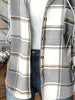 Women’s Plaid Hooded Jacket – Wool-Lined Long Sleeve by FitiqueFit