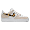 "Beige Cheetah" Nike Air Force 1 Low Shoes by Stadium Custom Kicks