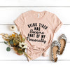 Being Tired Tee by Adorb Custom Tees