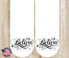 Believe – White by Carolina Country Bling