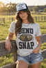 Bend & Snap Football Graphic Tee by Wild Junkie