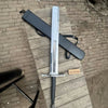 Dragon Slayer Inspired Greatsword Replica 40”+ Slab Blade Berserk Anime Cosplay Sword by JW SteelCrafts