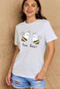Simply Love Full Size BOO BEES Graphic Cotton T-Shirt by Simply Love