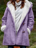 Full Size Pocketed Long Sleeve Hooded Toggle Jacket – Stylish & Functional Outerwear for Women by Stevvex