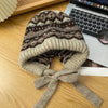 Winter Vintage Wool Bag Cap – Warm Ear Protection Hat for Cold Weather by FitiqueFit