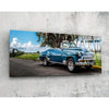 Classic Car Glass Wall Art (36"x14") by Insigneart USA