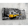 Lisbon Tram Glass Wall Art (36"x14") by Insigneart USA