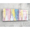 Painted Wood Glass Wall Art (36"x14") by Insigneart USA