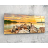 Beach Glass Wall Art (36"x14") by Insigneart USA