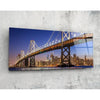 Bridge Glass Wall Art (36"x14") by Insigneart USA