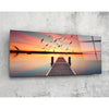 Dock Glass Wall Art (36"x14") by Insigneart USA