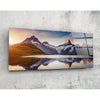 Mountain Glass Wall Art (36"x14") by Insigneart USA