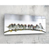 Birds Glass Wall Art (36"x14") by Insigneart USA