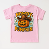 Howdy Pumpkin Western Halloween Shirt - Halloween Tee by Madi Moosh