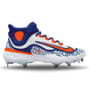 "Big Apple" Nike Alpha Huarache Elite 4 Mid Cleats by Stadium Custom Kicks