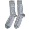 Biggie Smalls Crown Monochrome [Socks] by Rock Band Apparel