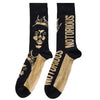 Biggie Smalls Gold Crown [Socks] by Rock Band Apparel