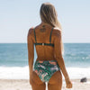 Bikini Female Swimsuit Women Swimwear Push Up Bikinis Set High Waist Swimming Suits Two Piece Set Women Swimsuit Solid Printed Bikini Push-Up Pad Swimwear Set Beachwear Ruffled Bathing Suit by Stevvex