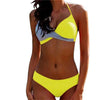 Bikini Pad Push Up Swimwear Women Swimsuit Bath Suit Bikini Set Beachwear Two Piece Costume Summer Bikini Women's Push Up Bathing Suits Swimsuits Halter Bandage Two Piece Bikini by Stevvex