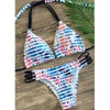 Bikini Pad Push Up Swimwear Women Swimsuit Bath Suit Bikini Set Beachwear Two Piece Costume Summer Bikini Women's Push Up Bathing Suits Swimsuits Halter Bandage Two Piece Bikini by Stevvex