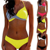 Bikini Pad Push Up Swimwear Women Swimsuit Bath Suit Bikini Set Beachwear Two Piece Costume Summer Bikini Women's Push Up Bathing Suits Swimsuits Halter Bandage Two Piece Bikini by Stevvex