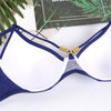 Bikini Push Up Swimsuit Female Swimwear Women Two-pieces Bikini set Bra Cup Bather Bathing Suit Swim Lady Triangle Bikini T-Back 2 Pieces Bandeau Swimsuit V Neck Swimwear Halter Push Up Bathing Suit by Stevvex