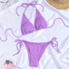 Bikini Push Up Women Swimsuits Female Micro Bikini Set Solid Swimwear Bathing Suit Swimming Suits Women Two-Pieces Swimwear Bikini Set Triangle Swimsuits by Stevvex
