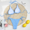 Bikini Push Up Women Swimsuits Female Micro Bikini Set Solid Swimwear Bathing Suit Swimming Suits Women Two-Pieces Swimwear Bikini Set Triangle Swimsuits by Stevvex