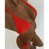 Bikini Push Up Women Swimsuits Female Micro Bikini Set Solid Swimwear Bathing Suit Swimming Suits Women Two-Pieces Swimwear Bikini Set Triangle Swimsuits by Stevvex