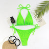 Bikini Push Up Women Swimsuits Female Micro Bikini Set Solid Swimwear Bathing Suit Swimming Suits Women Two-Pieces Swimwear Bikini Set Triangle Swimsuits by Stevvex