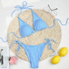 Bikini Push Up Women Swimsuits Female Micro Bikini Set Solid Swimwear Bathing Suit Swimming Suits Women Two-Pieces Swimwear Bikini Set Triangle Swimsuits by Stevvex