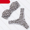 Bikini Set High Cut Solid Swimsuit Women Swimwear Push Up Bathing Suit Beachwear Leopard Bikini Women's Ribbed Underwire Bikini High Cut Bikini V Swimwear Butterfly Print High Leg Bikini Swimsuit by Stevvex