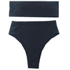 Bikini Set Summer Swimwear Beach Women's Swimsuit Bathing Suit Push Up Brazilian Bikini Women’s Two-Piece Strapless Padded High Cut Bathing Suit Swimwear by Stevvex