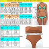 Bikini Set Summer Swimwear Beach Women's Swimsuit Bathing Suit Push Up Brazilian Bikini Women’s Two-Piece Strapless Padded High Cut Bathing Suit Swimwear by Stevvex