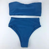 Bikini Set Summer Swimwear Beach Women's Swimsuit Bathing Suit Push Up Brazilian Bikini Women’s Two-Piece Strapless Padded High Cut Bathing Suit Swimwear by Stevvex