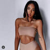 Bikini Set Summer Swimwear Beach Women's Swimsuit Bathing Suit Push Up Brazilian Bikini Women’s Two-Piece Strapless Padded High Cut Bathing Suit Swimwear by Stevvex