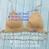 Bikini Set Woman Crochet Shell Tassel Bikini Top And Seashell Beach Skirt Lace See Through Bikini Women Beach Summer 2 Piece Outfits Crochet Mesh Bikini Top and Skirt Set by Stevvex