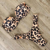Bikini Swimwear Women Swimsuit Leopard Bikini Set Women's Halter Triangle Bikini Bottom Cheeky Two Piece Swimsuits Push Up Bathing Suit Female Summer Beach Wear by Stevvex