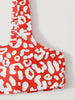 Bikini Women Orange Leopard Push Up Padded Thong Swimsuit Female Cut Out Bathing Suit Swimwear Padded Push up Thong Bikini Sets Swimsuits for Women by Stevvex