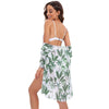 Bikini Women Push Up Swimsuit 3 Piece Bikini Set With Cover Up Women's Fashion 3 Piece Tie Dye Top Bikini Set Swimsuit Cover Up Skirt Swimwear Push Up Bather Swim Wear by Stevvex